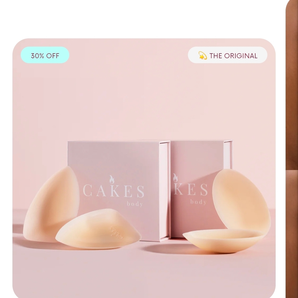 Cakes Body Silicone Inserts